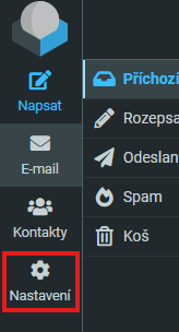 Vyberte položku Nastavení